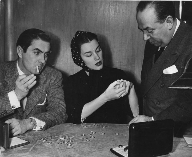 Tyrone Power e Linda CHristian