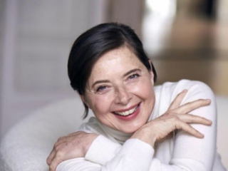 Isabella Rossellini in uno scatto di Peter Lindbergh per la campagnia Lancome Regenerist