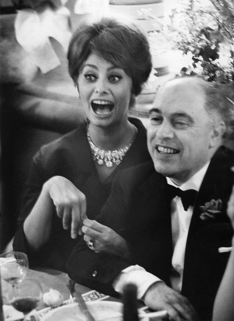 Sofia Loren e Carlo Ponti